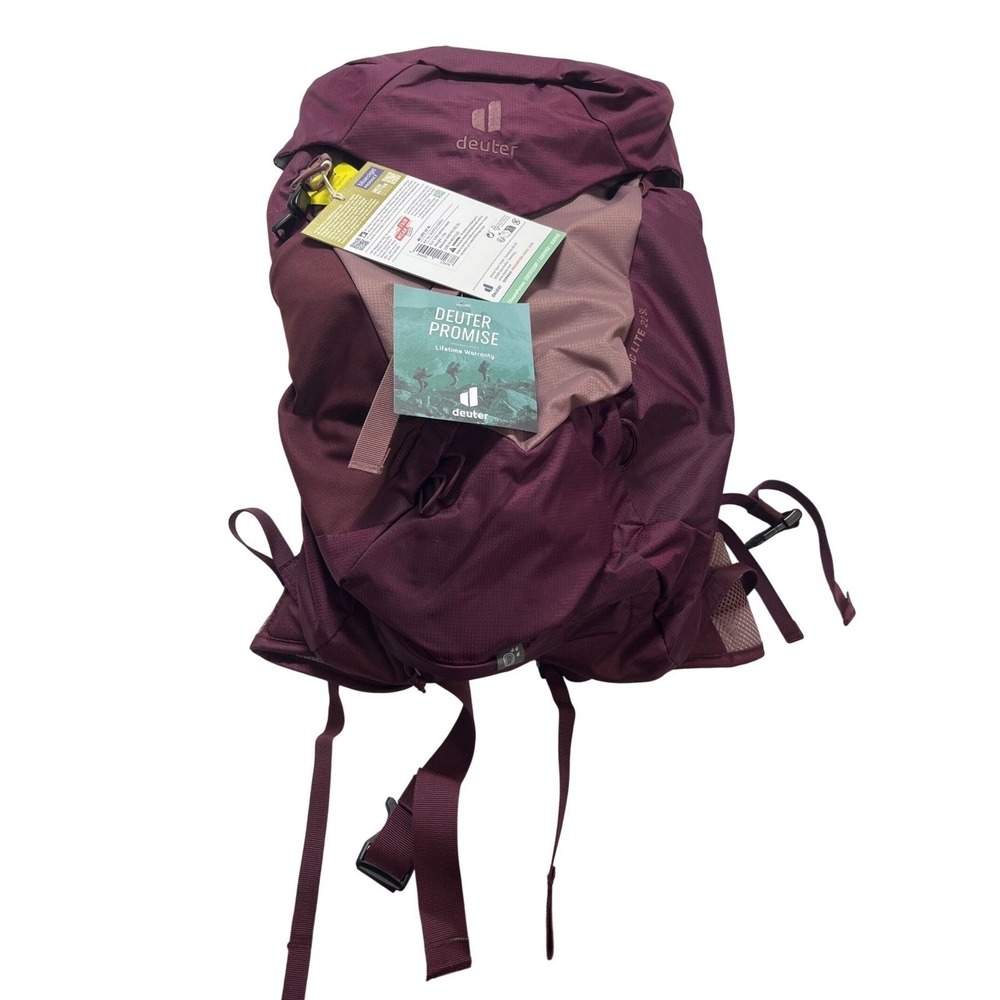 Deuter AC Lite 22 SL Womens Hiking Backpack Ashrose Cassis 3420724-5599-0 NEW